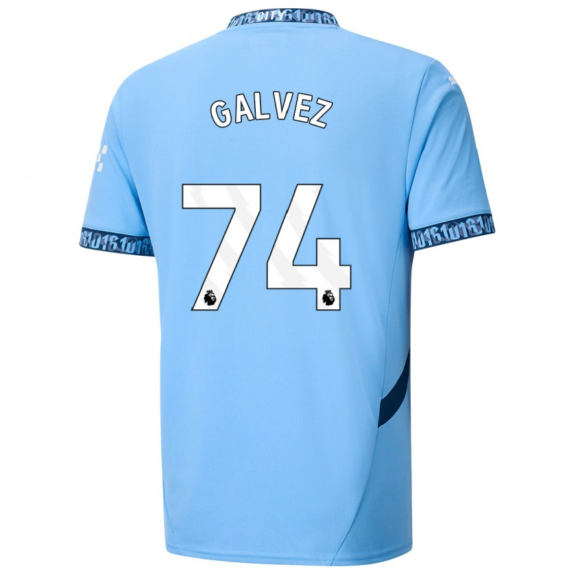 Danxen Kid Tomas Galvez #74 Navy Blue Home Jersey 2024/25 T-Shirt