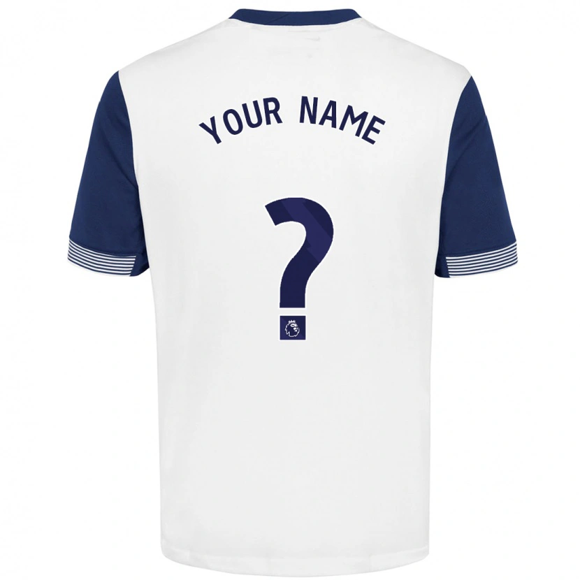 Danxen Kid Your Name #0 White Blue Home Jersey 2024/25 T-Shirt