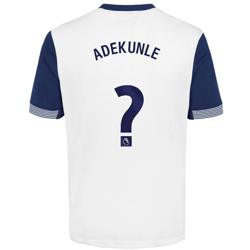 Danxen Kid Timileyin Adekunle #0 White Blue Home Jersey 2024/25 T-Shirt