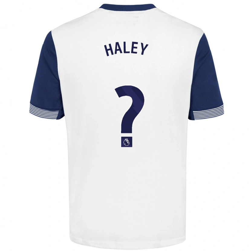 Danxen Kid Micah Haley #0 White Blue Home Jersey 2024/25 T-Shirt