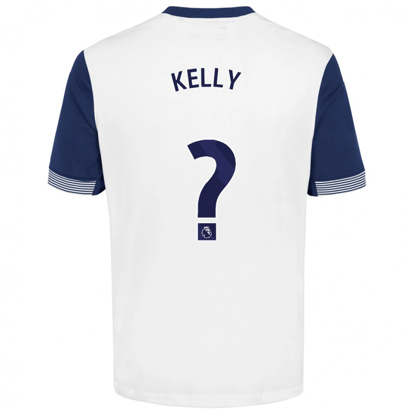 Danxen Kid Kyle Kelly #0 White Blue Home Jersey 2024/25 T-Shirt