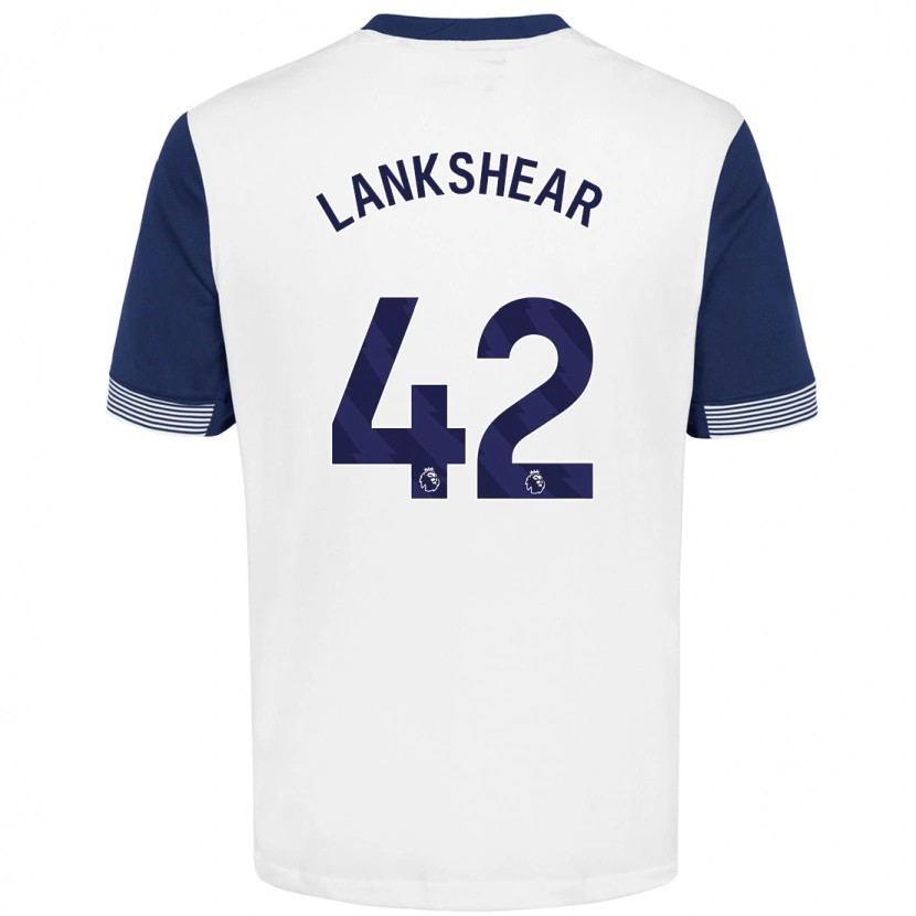 Danxen Kid Will Lankshear #42 White Blue Home Jersey 2024/25 T-Shirt