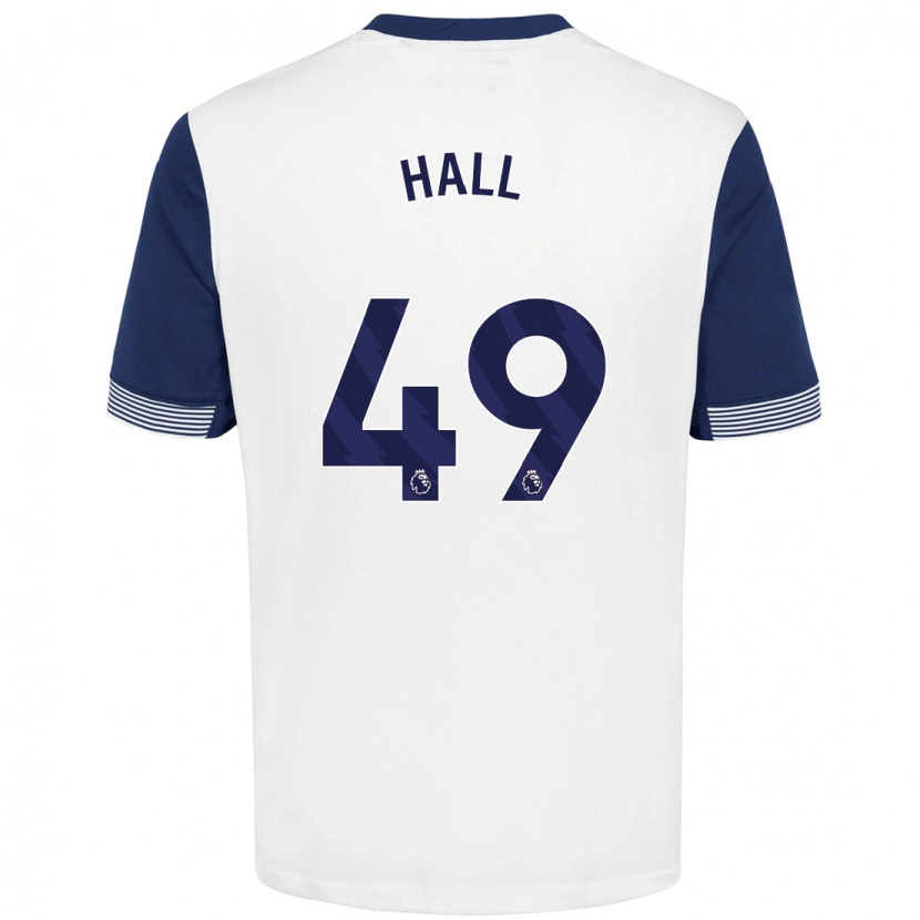 Danxen Kid Tyrese Hall #49 White Blue Home Jersey 2024/25 T-Shirt