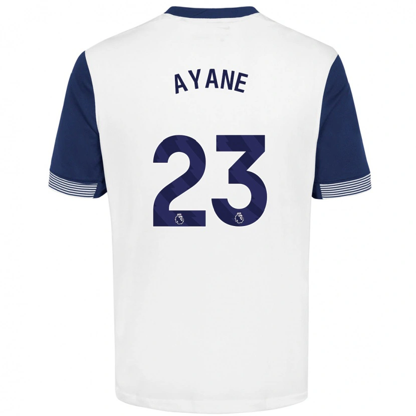 Danxen Kid Rosella Ayane #23 White Blue Home Jersey 2024/25 T-Shirt