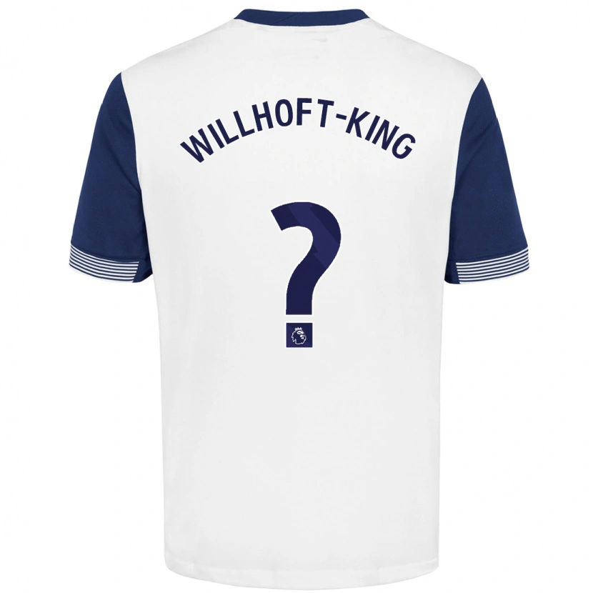 Danxen Kid Han Willhoft-King #0 White Blue Home Jersey 2024/25 T-Shirt