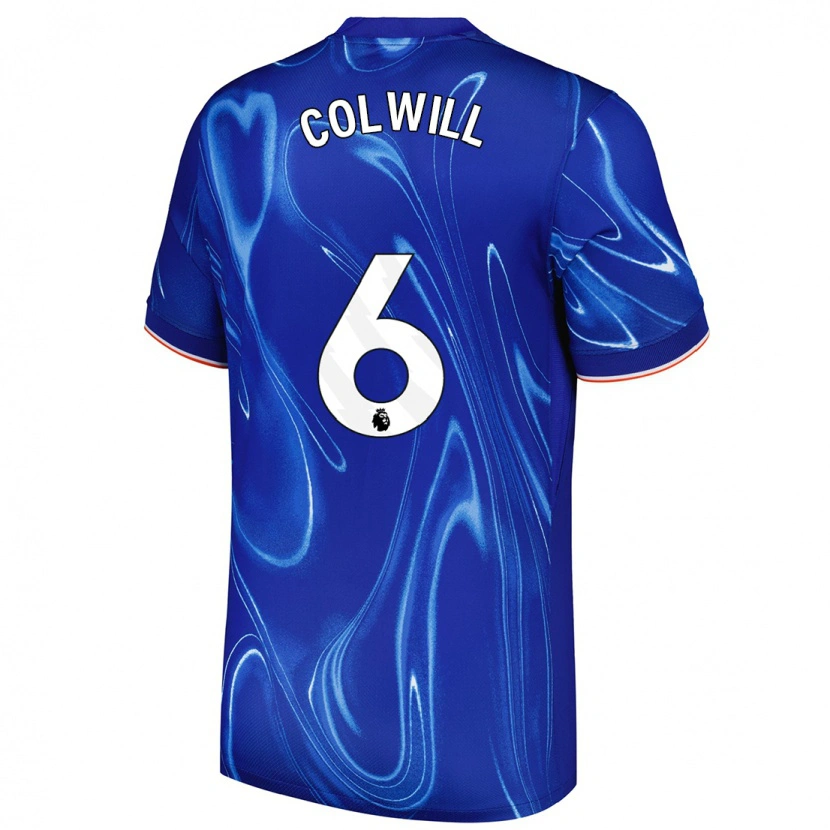 Danxen Kid Levi Colwill #6 Blue White Home Jersey 2024/25 T-Shirt