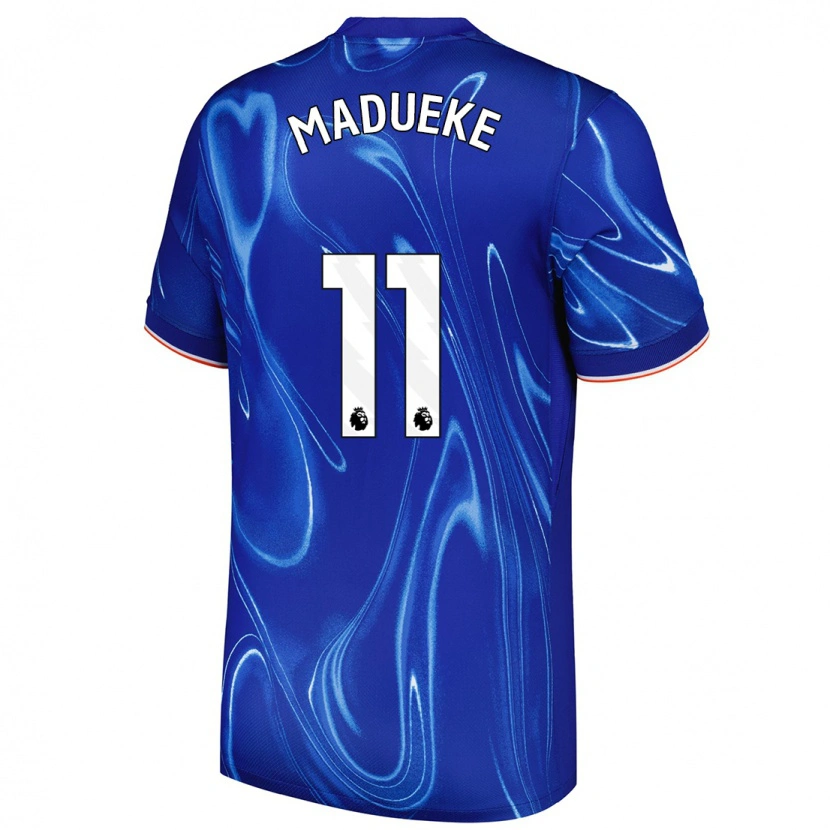 Danxen Kid Noni Madueke #11 Blue White Home Jersey 2024/25 T-Shirt