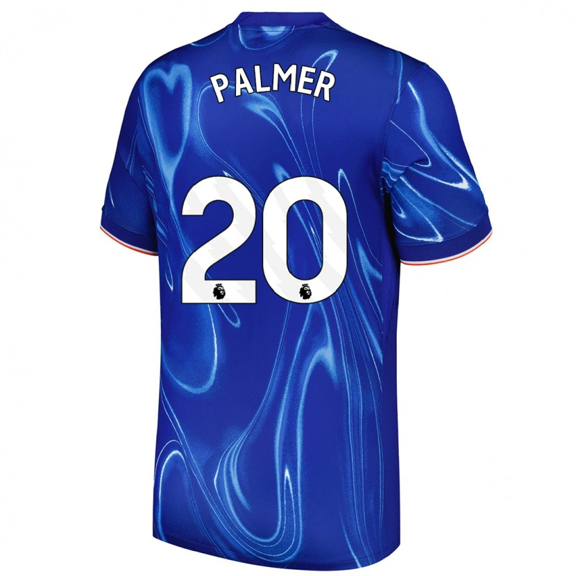 Danxen Kid Cole Palmer #20 Blue White Home Jersey 2024/25 T-Shirt