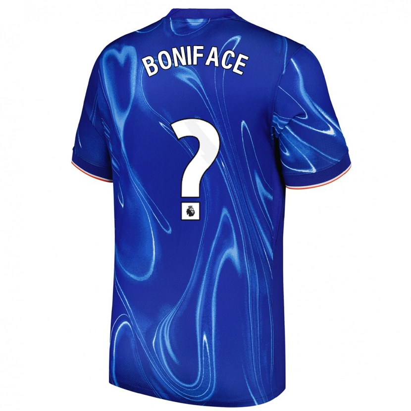 Danxen Kid Somto Boniface #0 Blue White Home Jersey 2024/25 T-Shirt