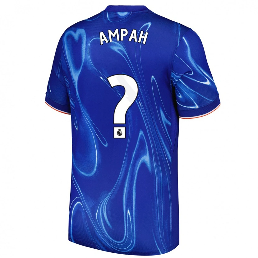 Danxen Kid Ato Ampah #0 Blue White Home Jersey 2024/25 T-Shirt