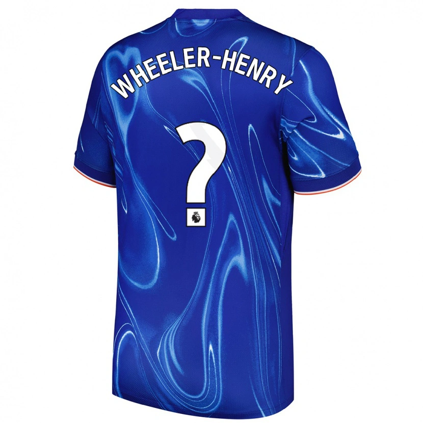 Danxen Kid Joseph Wheeler-Henry #0 Blue White Home Jersey 2024/25 T-Shirt