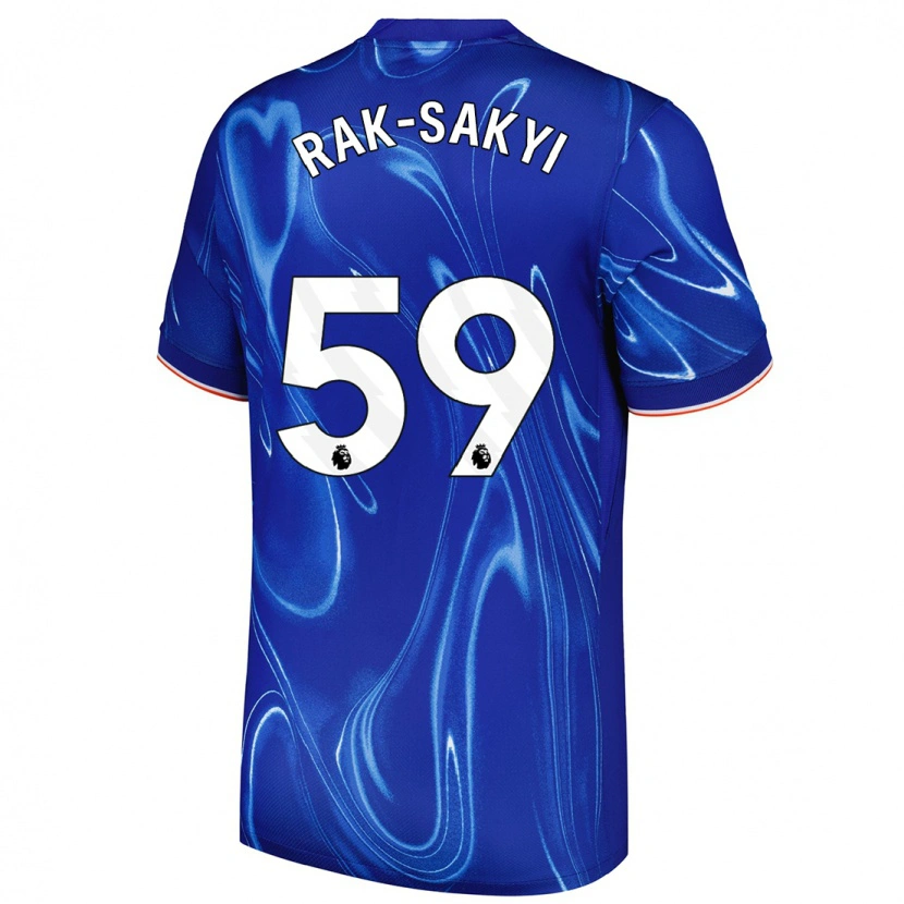 Danxen Kid Sam Rak-Sakyi #59 Blue White Home Jersey 2024/25 T-Shirt