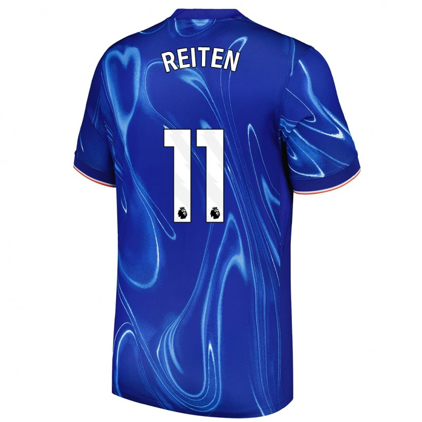 Danxen Kid Guro Reiten #11 Blue White Home Jersey 2024/25 T-Shirt