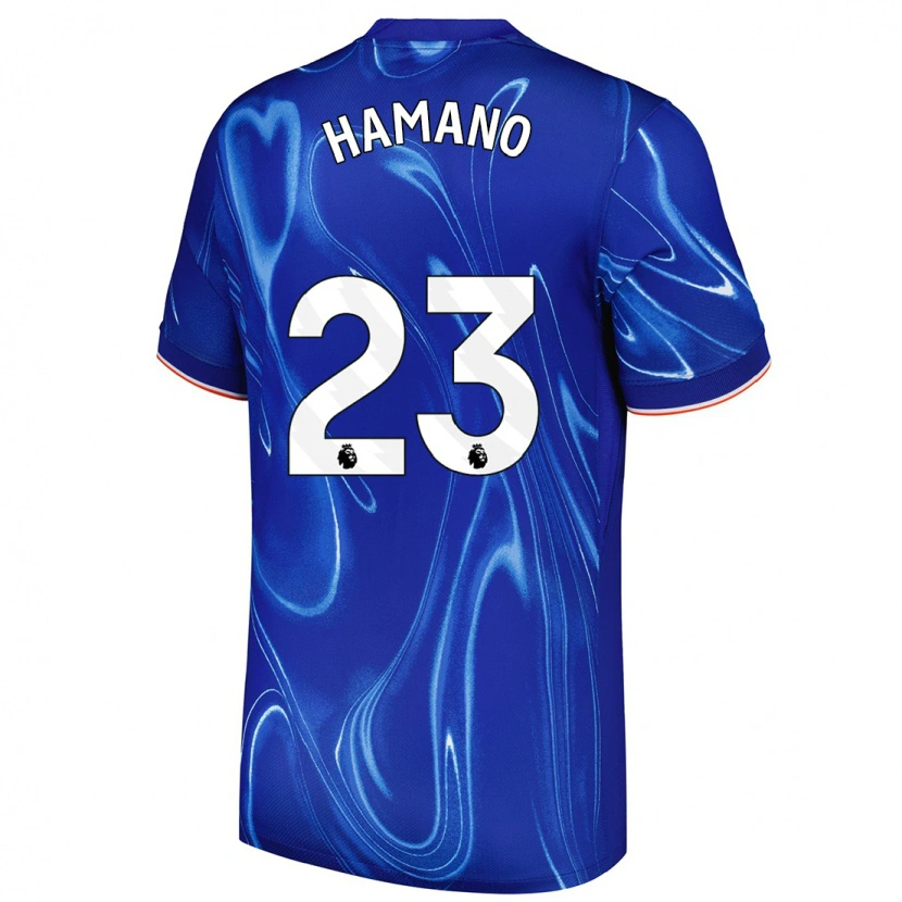 Danxen Kid Maika Hamano #23 Blue White Home Jersey 2024/25 T-Shirt