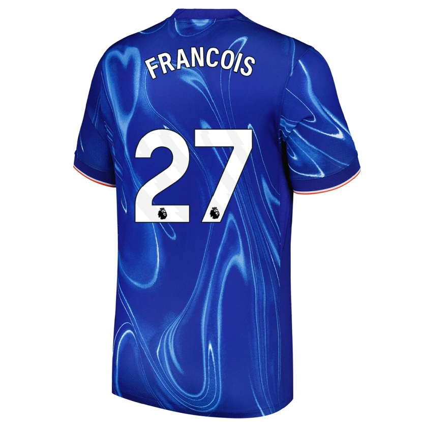 Danxen Kid Oriane Jean-François #27 Blue White Home Jersey 2024/25 T-Shirt