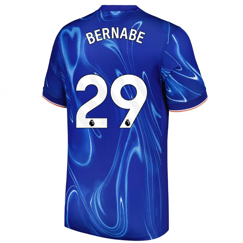 Danxen Kid Alejandra Bernabé #29 Blue White Home Jersey 2024/25 T-Shirt