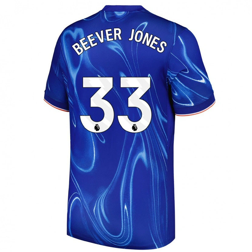 Danxen Kid Aggie Beever-Jones #33 Blue White Home Jersey 2024/25 T-Shirt