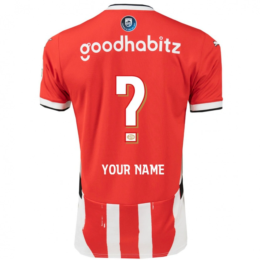 Danxen Kid Your Name #0 Red White Home Jersey 2024/25 T-Shirt