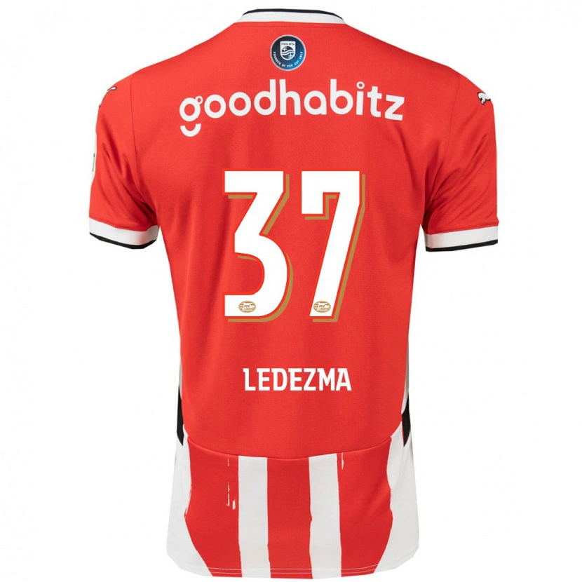 Danxen Kid Richard Ledezma #37 Red White Home Jersey 2024/25 T-Shirt