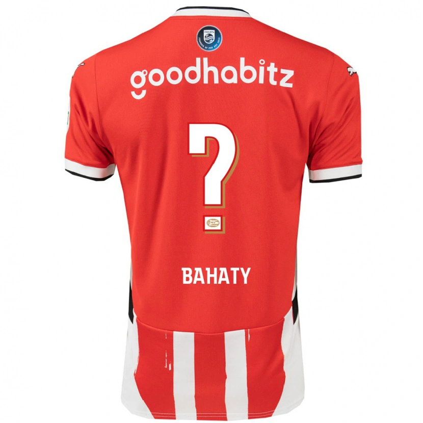 Danxen Kid Manuel Bahaty #0 Red White Home Jersey 2024/25 T-Shirt