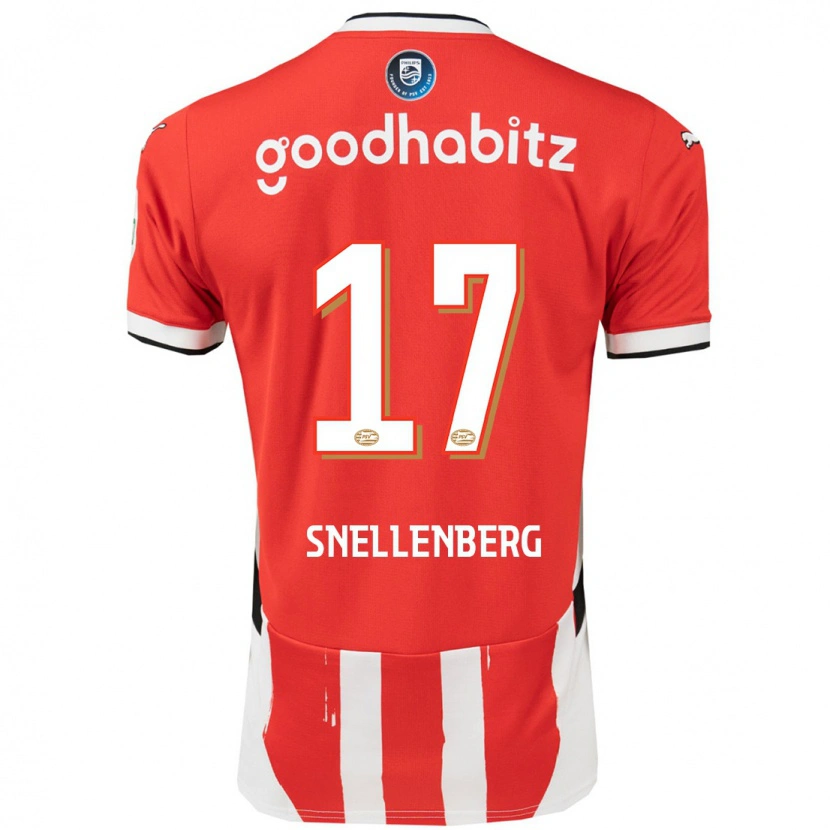 Danxen Kid Maxime Snellenberg #17 Red White Home Jersey 2024/25 T-Shirt