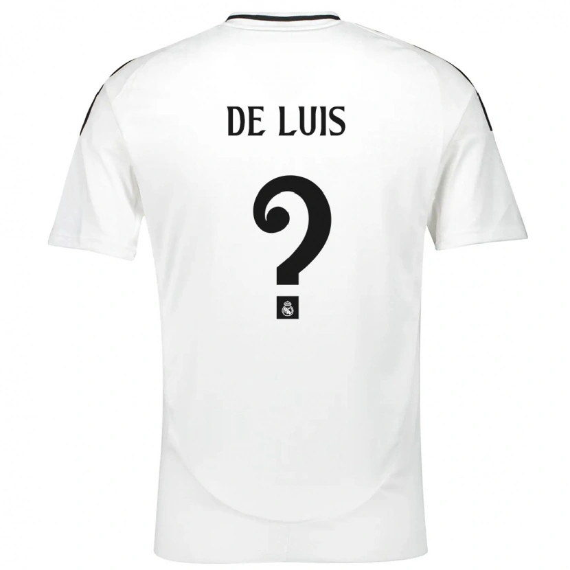 Danxen Kid Mario De Luis #0 White Home Jersey 2024/25 T-Shirt