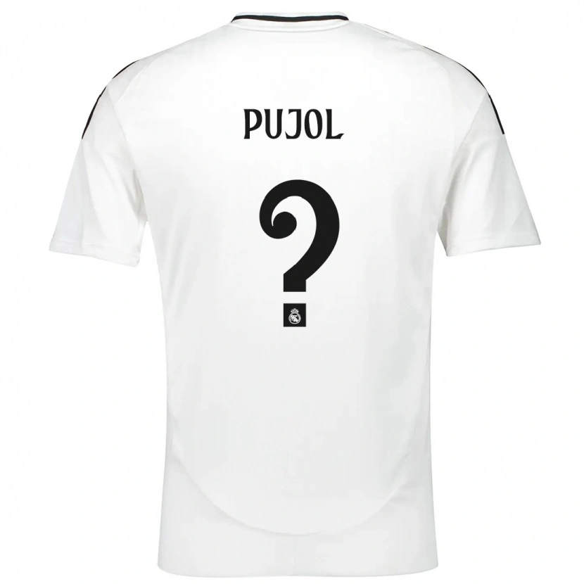 Danxen Kid Edgar Pujol #0 White Home Jersey 2024/25 T-Shirt