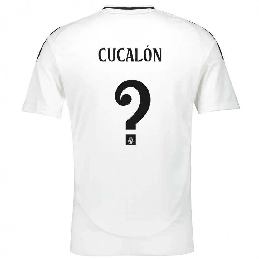 Danxen Kid Marc Cucalón #0 White Home Jersey 2024/25 T-Shirt