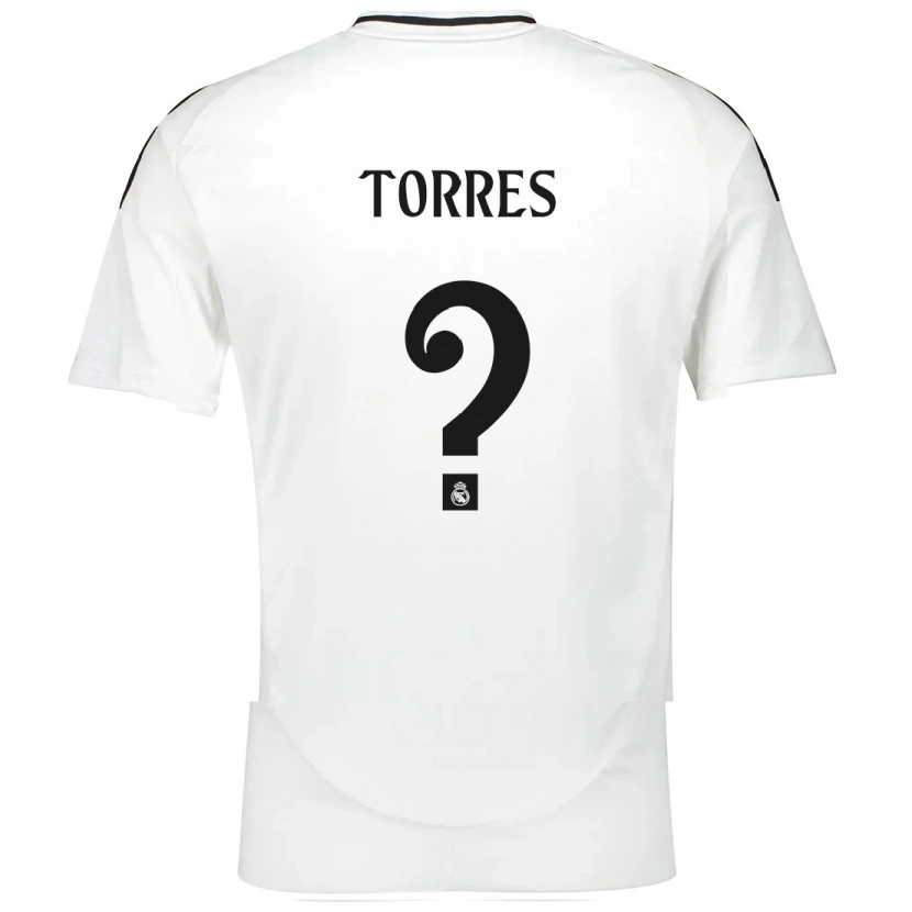 Danxen Kid Roi Torres #0 White Home Jersey 2024/25 T-Shirt