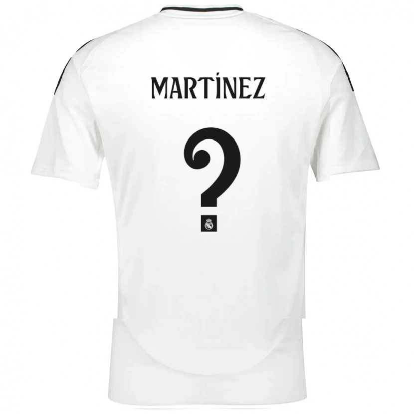 Danxen Kid Antonio Martínez #0 White Home Jersey 2024/25 T-Shirt