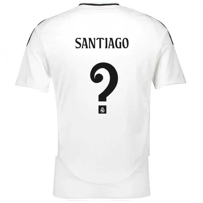 Danxen Kid Aimar Santiago #0 White Home Jersey 2024/25 T-Shirt