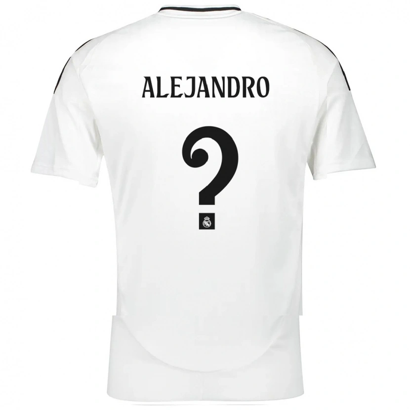 Danxen Kid Alejandro Hernández #0 White Home Jersey 2024/25 T-Shirt