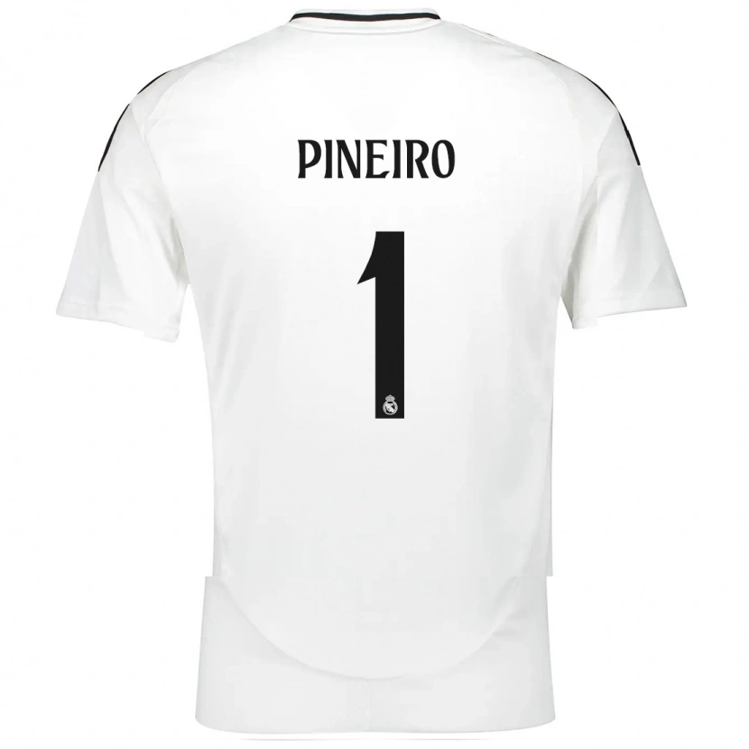 Danxen Kid Diego Piñeiro #1 White Home Jersey 2024/25 T-Shirt