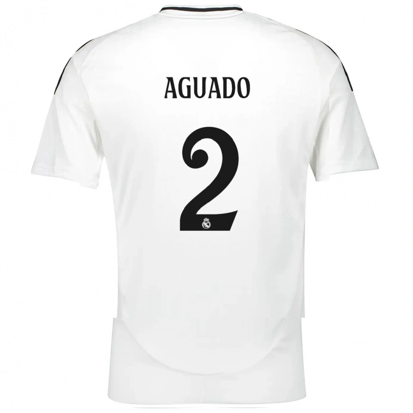 Danxen Kid Lorenzo Aguado #2 White Home Jersey 2024/25 T-Shirt