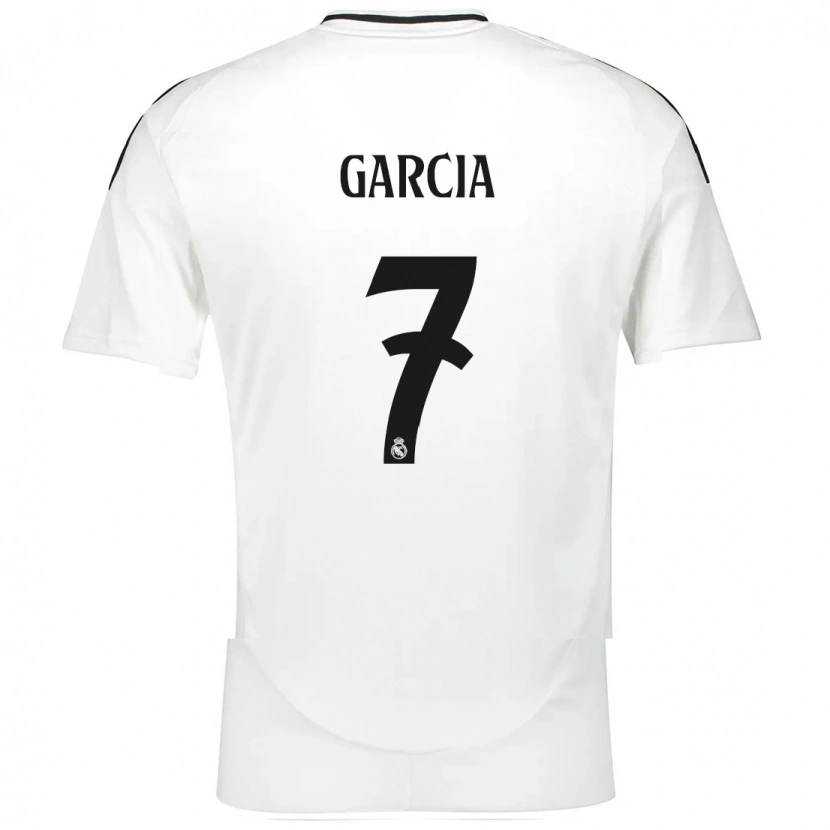 Danxen Kid Gonzalo García #7 White Home Jersey 2024/25 T-Shirt