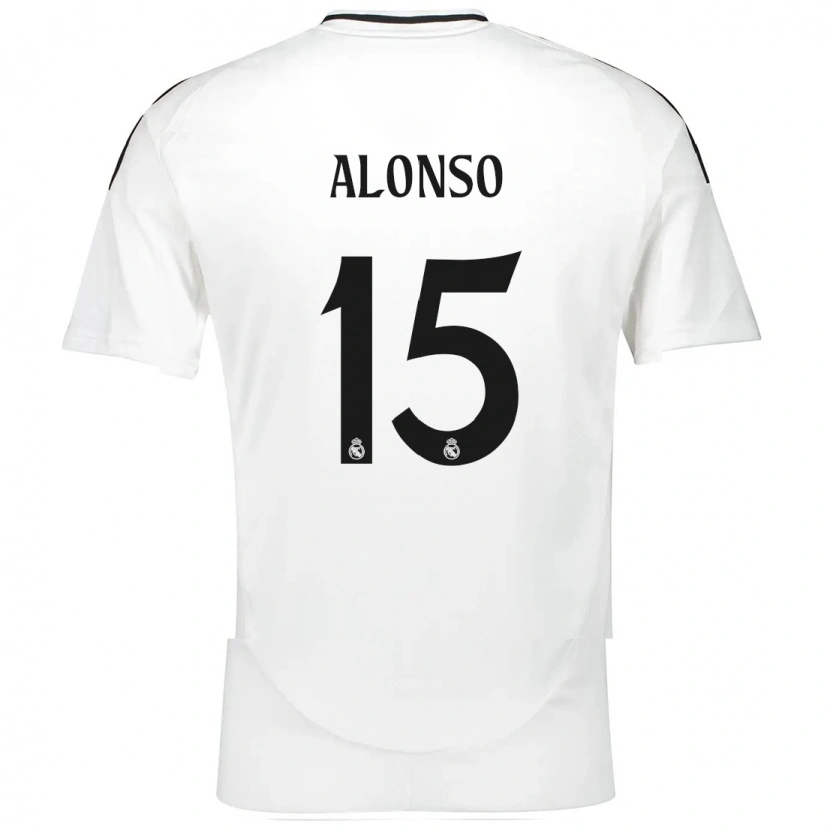 Danxen Kid Borja Alonso #15 White Home Jersey 2024/25 T-Shirt