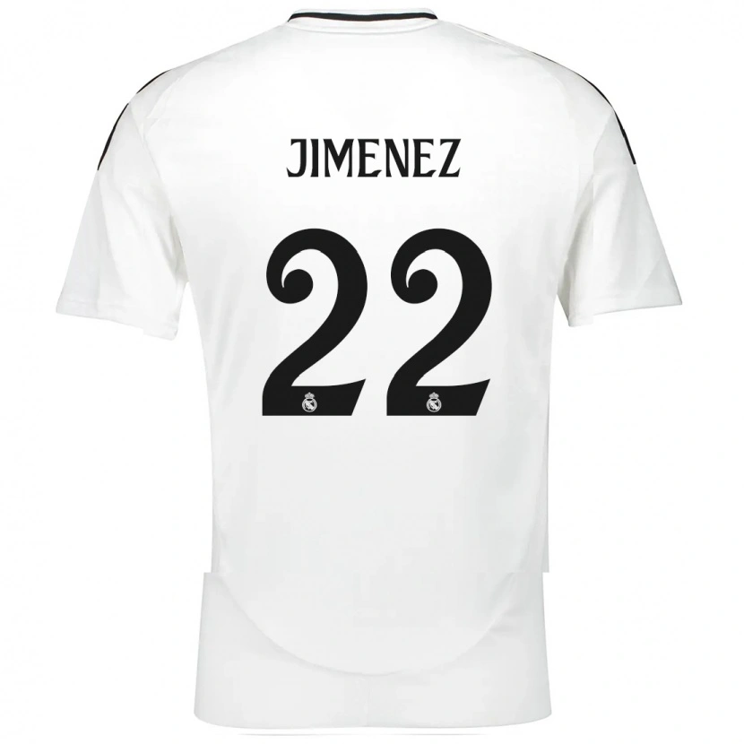 Danxen Kid David Jiménez #22 White Home Jersey 2024/25 T-Shirt