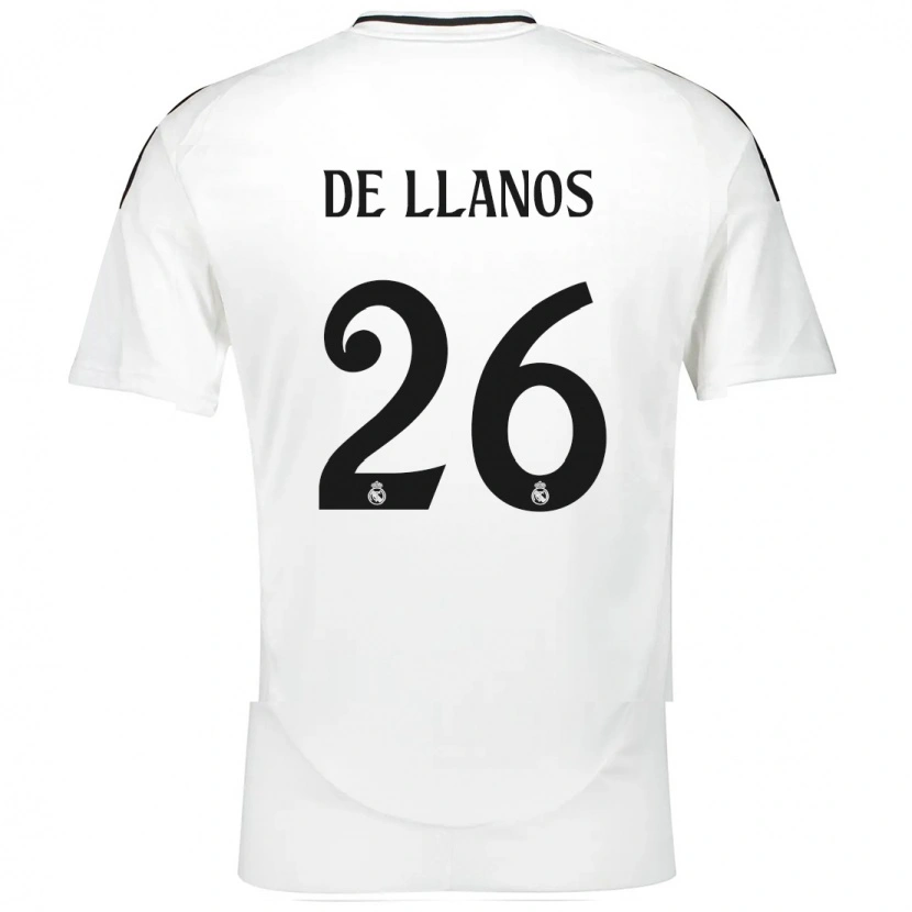 Danxen Kid Hugo De Llanos #26 White Home Jersey 2024/25 T-Shirt