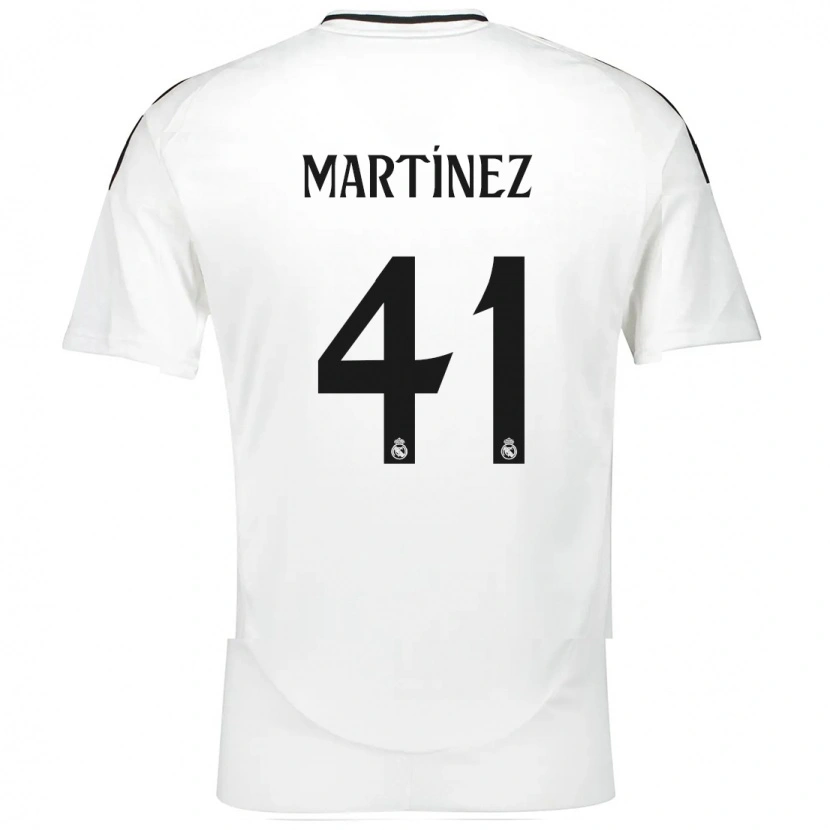 Danxen Kid Joan Martínez #41 White Home Jersey 2024/25 T-Shirt