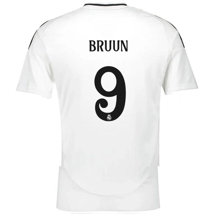 Danxen Kid Signe Bruun #9 White Home Jersey 2024/25 T-Shirt