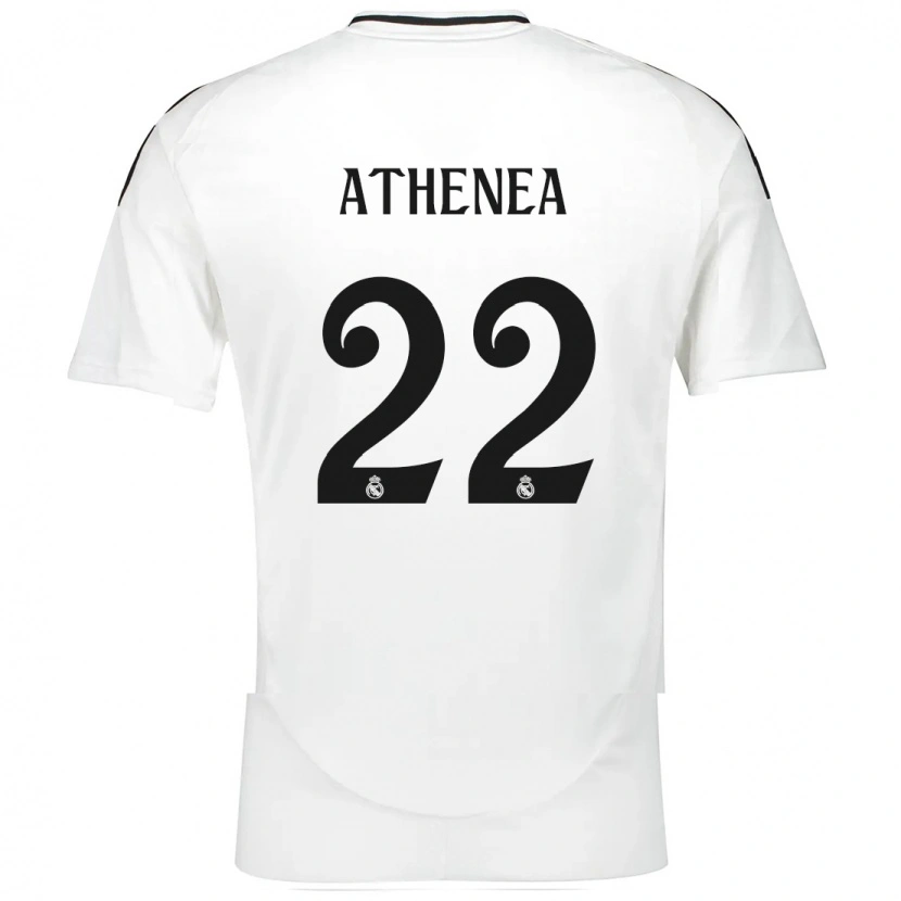 Danxen Kid Athenea Del Castillo #22 White Home Jersey 2024/25 T-Shirt