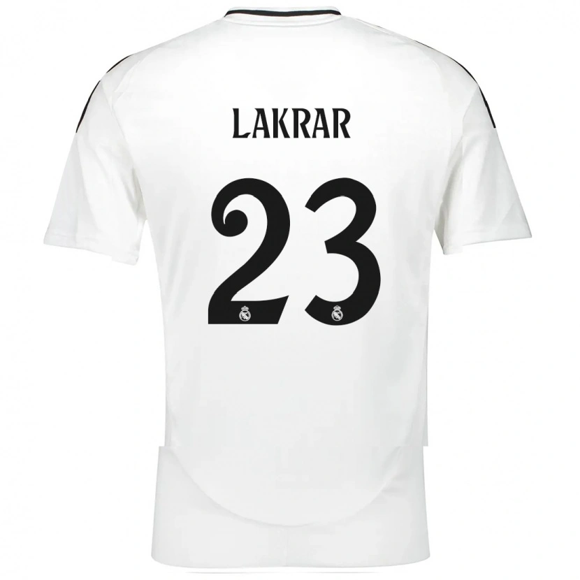 Danxen Kid Maëlle Lakrar #23 White Home Jersey 2024/25 T-Shirt