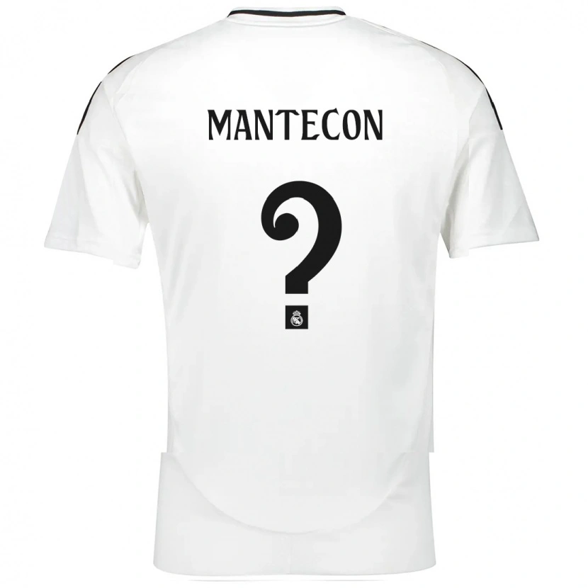 Danxen Kid Hugo Mantecón #0 White Home Jersey 2024/25 T-Shirt