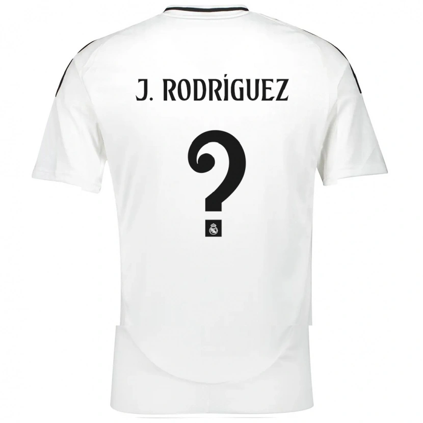 Danxen Kid Juan Rodríguez #0 White Home Jersey 2024/25 T-Shirt