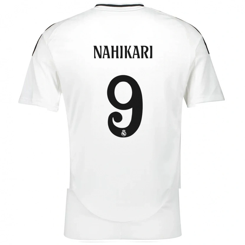 Danxen Kid Nahikari Garcia #9 White Home Jersey 2024/25 T-Shirt