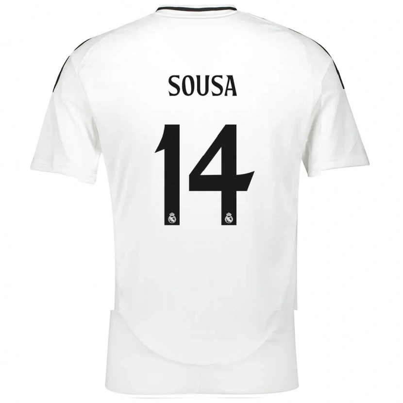 Danxen Kid Kathellen Sousa #14 White Home Jersey 2024/25 T-Shirt