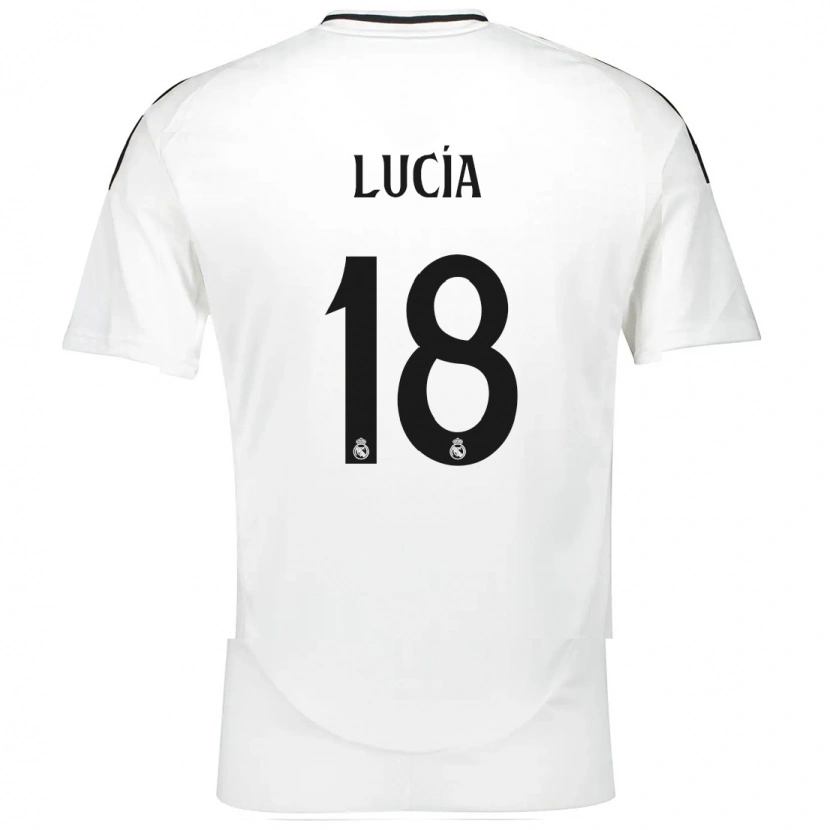 Danxen Kid Lucia Rodriguez #18 White Home Jersey 2024/25 T-Shirt