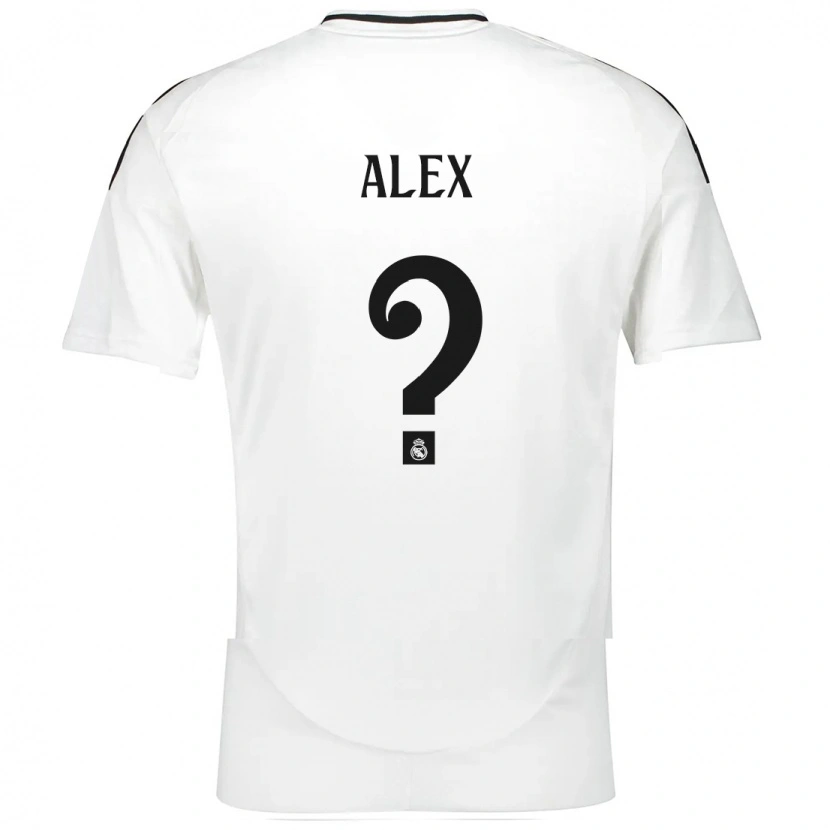 Danxen Kid Alex Sanchez #0 White Home Jersey 2024/25 T-Shirt