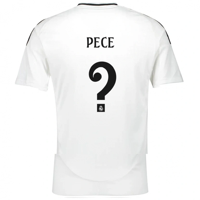 Danxen Kid Pece #0 White Home Jersey 2024/25 T-Shirt