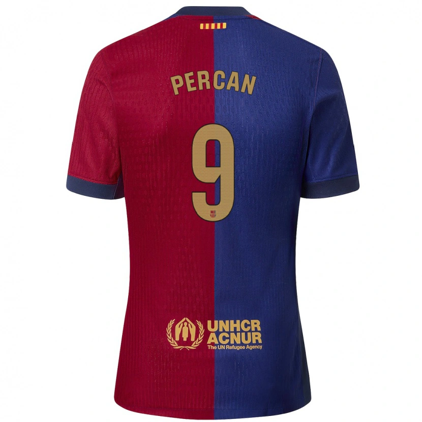 Danxen Kid Diego Percan #9 Blue Red Home Jersey 2024/25 T-Shirt